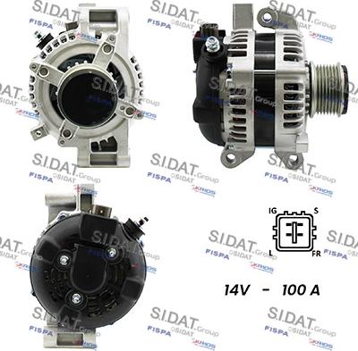 Sidat A12DE0178A2 - Alternatore www.autoricambit.com