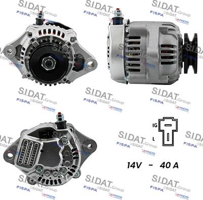 Sidat A12DE0342A2 - Alternatore www.autoricambit.com