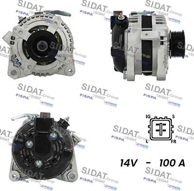 Sidat A12DE0236A2 - Alternatore www.autoricambit.com