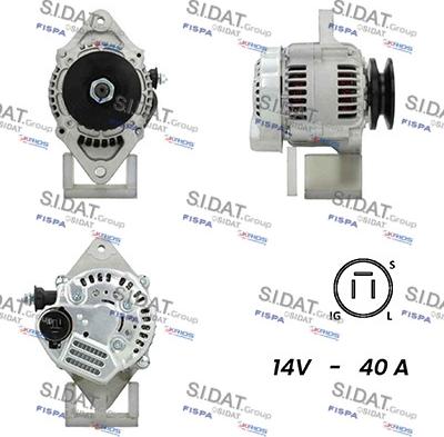 Sidat A12DE0716A2 - Alternatore www.autoricambit.com