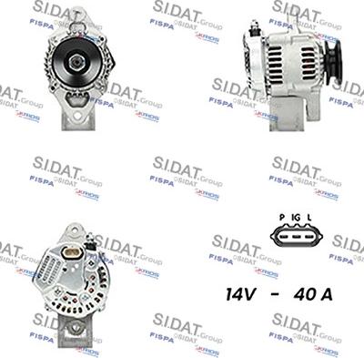 Sidat A12DE1080A2 - Alternatore www.autoricambit.com