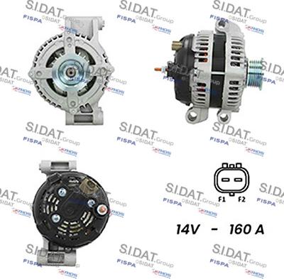 Sidat A12DE1105A2 - Alternatore www.autoricambit.com