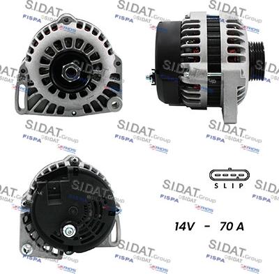 Sidat A12DR0198A2 - Alternatore www.autoricambit.com