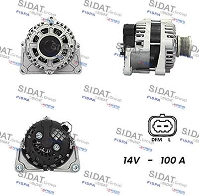 Sidat A12DR0353A2 - Alternatore www.autoricambit.com