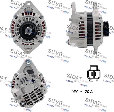 Sidat A12HT0465A2 - Alternatore www.autoricambit.com