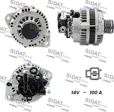 Sidat A12HT0463A2 - Alternatore www.autoricambit.com