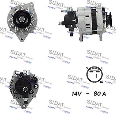 Sidat A12HT0649A2 - Alternatore www.autoricambit.com