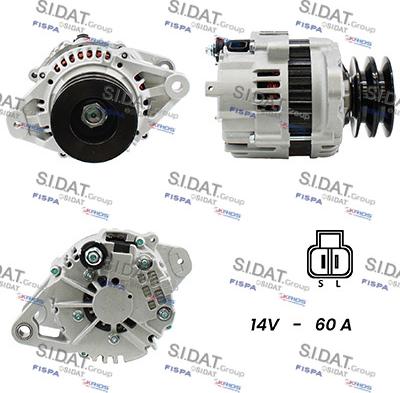 Sidat A12HT0092A2 - Alternatore www.autoricambit.com