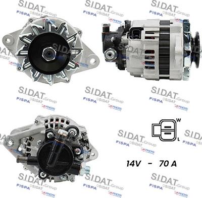 Sidat A12HT0355A2 - Alternatore www.autoricambit.com