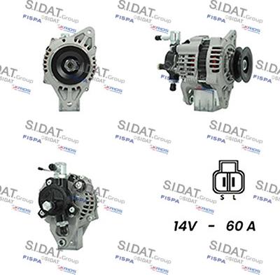 Sidat A12HT0217A2 - Alternatore www.autoricambit.com