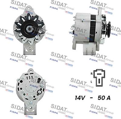 Sidat A12HT0224A2 - Alternatore www.autoricambit.com