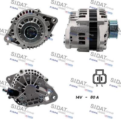 Sidat A12HT0226A2 - Alternatore www.autoricambit.com