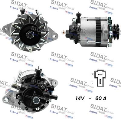 Sidat A12HY0332 - Alternatore www.autoricambit.com