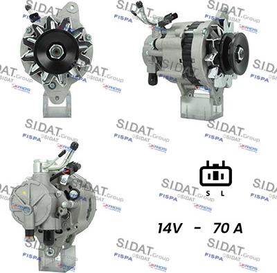 Sidat A12HY0223A2 - Alternatore www.autoricambit.com