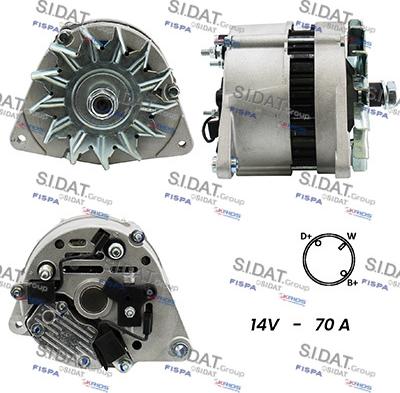 Sidat A12LU0150A2 - Alternatore www.autoricambit.com