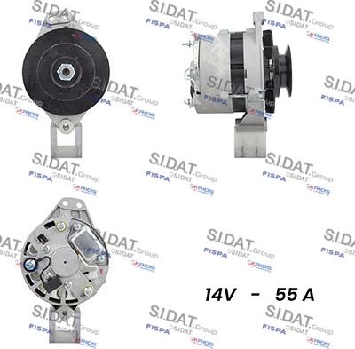 Sidat A12MG0591A2 - Alternatore www.autoricambit.com