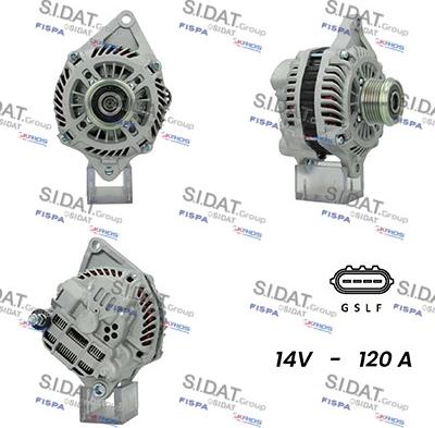 Sidat A12MH0675A2 - Alternatore www.autoricambit.com