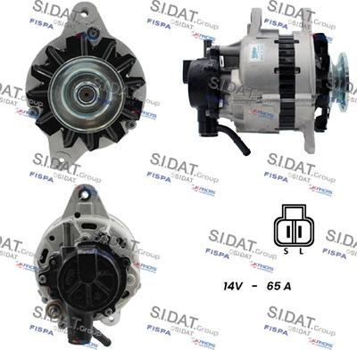 Sidat A12MH0169 - Alternatore www.autoricambit.com