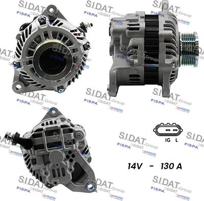 Sidat A12MH0171 - Alternatore www.autoricambit.com