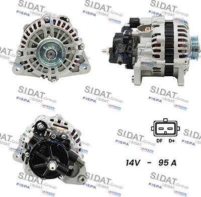 Sidat A12MH0306A2 - Alternatore www.autoricambit.com