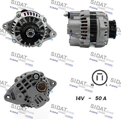 Sidat A12MH0231A2 - Alternatore www.autoricambit.com