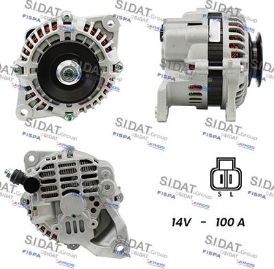 Sidat A12MH0225A2 - Alternatore www.autoricambit.com