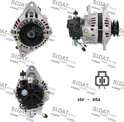 Sidat A12MH1144A2 - Alternatore www.autoricambit.com