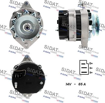 Sidat A12ML0437 - Alternatore www.autoricambit.com