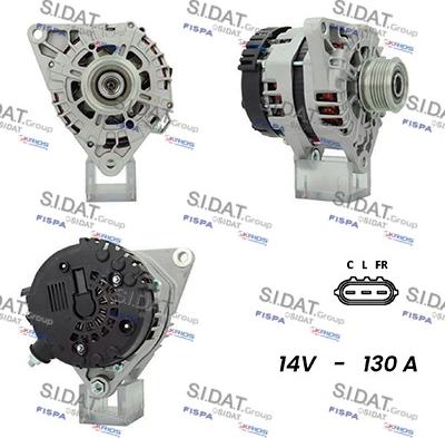 Sidat A12VA1129 - Alternatore www.autoricambit.com