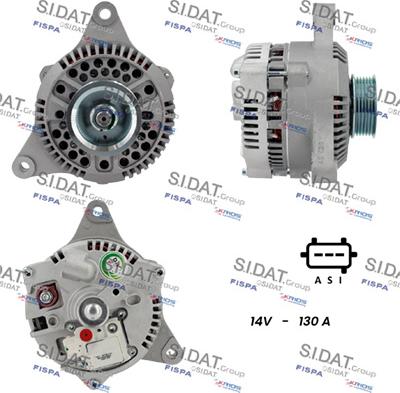 Sidat A12VS1278A2 - Alternatore www.autoricambit.com