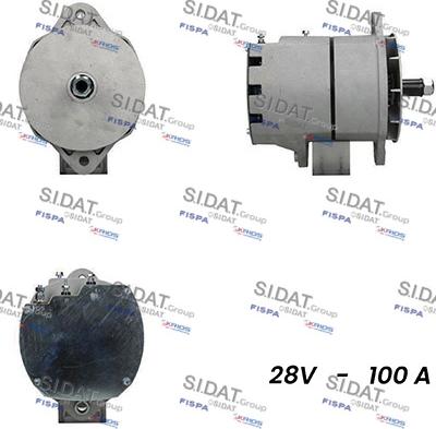 Sidat A24DR0006A2 - Alternatore www.autoricambit.com