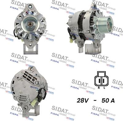 Sidat A24MH0146A2 - Alternatore www.autoricambit.com