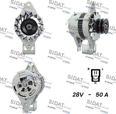 Sidat A24NK0023A2 - Alternatore www.autoricambit.com