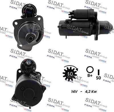 Sidat S12ML0976 - Motorino d'avviamento www.autoricambit.com