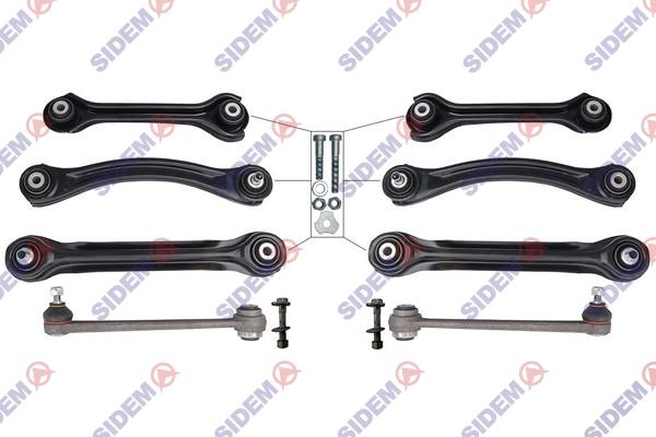 Sidem 49562 - Kit riparazione, Braccio trasversale www.autoricambit.com