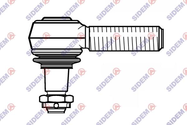 Sidem 6530 - Testa barra d'accoppiamento www.autoricambit.com