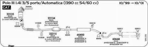 Sigam 90045 - Connettore tubi, Imp. gas scarico www.autoricambit.com