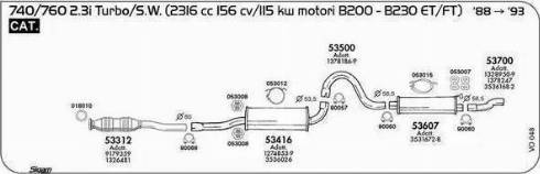 Sigam 018019 - Supporto, Imp. gas scarico www.autoricambit.com