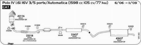 Sigam 042003 - Supporto, Imp. gas scarico www.autoricambit.com