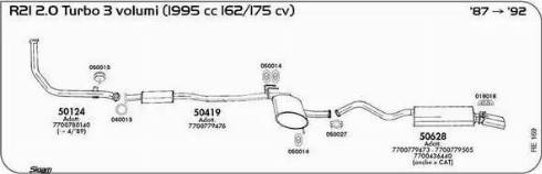 Sigam 050027 - Connettore tubi, Imp. gas scarico www.autoricambit.com