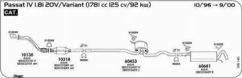 Sigam 010059 - Guarnizione, Tubo gas scarico www.autoricambit.com