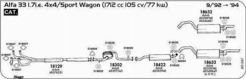 Sigam 018004 - Guarnizione, Tubo gas scarico www.autoricambit.com