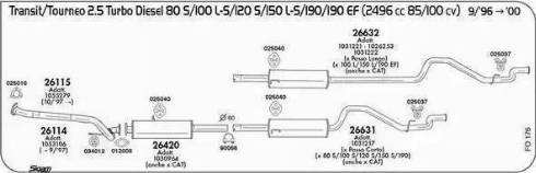 Sigam 025011 - Guarnizione, Tubo gas scarico www.autoricambit.com