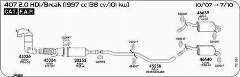 Sigam 020047 - Guarnizione, Tubo gas scarico www.autoricambit.com