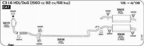 Sigam 020027 - Guarnizione, Tubo gas scarico www.autoricambit.com