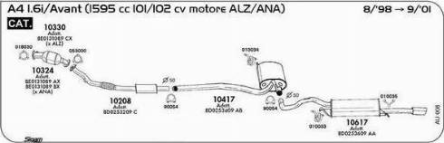 Sigam 10330 - Catalizzatore www.autoricambit.com