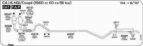 Sigam 045016 - Supporto, Imp. gas scarico www.autoricambit.com