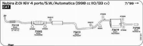 Sigam 073004 - Guarnizione, Tubo gas scarico www.autoricambit.com