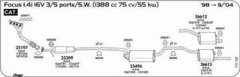 Sigam 025062 - Guarnizione, Tubo gas scarico www.autoricambit.com