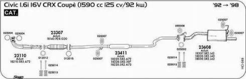 Sigam 023004 - Anello tenuta, Tubo gas scarico www.autoricambit.com